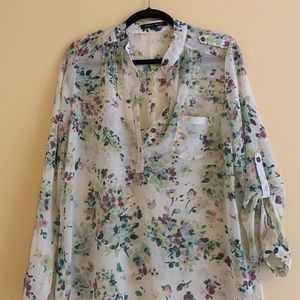 Sweet Rain Floral Blouse